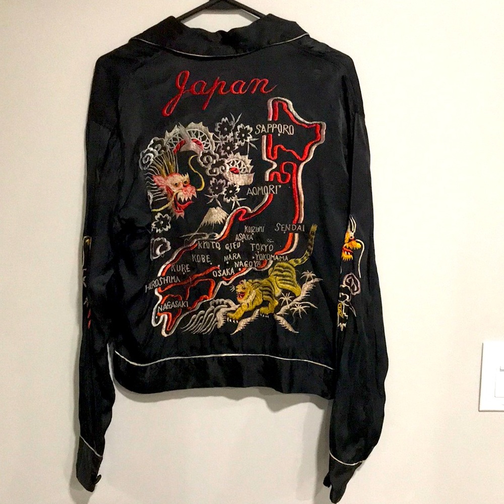 Vintage Japanese Sukajan- medium